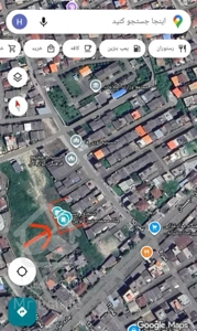 550متر زمین فروشی در مرکز شهر آمل