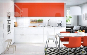 طراحی کابینت آشپزخانه های گلاس