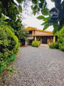 ویلا باغ نیمپیلوت ۲۶۰ متری فول مبله سند تک برگ منطقه‌ی جنگلی آمل