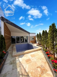 فروش ویلا فلت نما مدرن استخر دار با دو شاه نشین