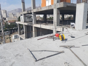 پیش فروش تجاری اداری چیتگر درحال ساخت سقف طبقه نهم