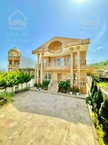 فروش ویلا دوبلکس نما سنگ ۳۰۰ متری در چمستان