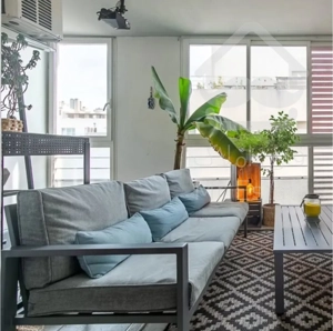 فروش آپارتمان ۹۵متری دوخوابه فول بازسازی سالن پرده خور در سازمان برنامه شمالی