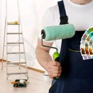 نقاشی ساختمان وابزار پیشه ساخته