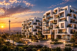 فروش ۵۰متر تجاری لوکس در تراس سنتر سعادت آباد مستقیم از سازنده