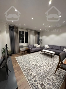 ۷۳متر۲خواب سالن پرده خور رو به آفتاب