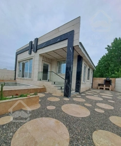 ویلا نما مدرن با استخر چهار فصل