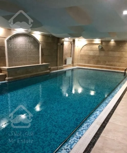 آپارتمان ۱۲۰ متری، دو خواب، مشاعات آبی،۴ساله واقعی