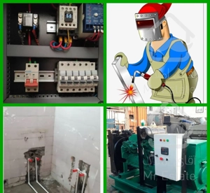 برقکار.تابلو برق.جوشکار سیار.لوله کشی اب. ژنراتور