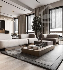 واحد۱۶۵متری لوکس و دلباز/تاپ لوکیشن غرب تهران دهکده‌المپیک/برج باغ با ویو مشجر