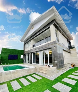 ویلا مدرن استخردار مبله با سند تک برگ
