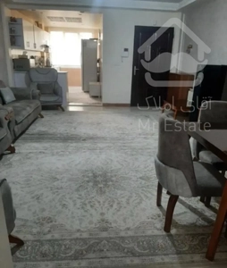 ۷۶ متر ۲ خواب تکواحدی نما تراورتن چسب بلوار پروین