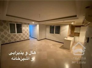 90متر دو خواب. فول مشاعات . آبی. زعفرانیه