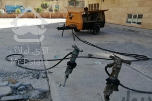 بتن کنی با کمپرسوروسند بلاست سیار وکاترزنی