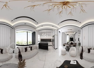 آپارتمان صفر هوشمند اول اقبال / 155 متر نیم فرنیش