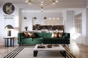 ۱۲۰متر سه خواب خوش نقشه مستر