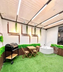 ۵۷متری/حیاط اختصاصی/جکوزی/نورفراوان/فول