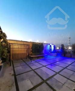 ۹۰متر دو خواب  سالن پرده خور .روف گاردن لابی