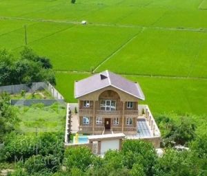 ویلا باغ ۳۵۰ متری ۳ خوابه ویو ابدی