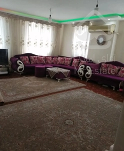 91 متر/ 2 خواب / سالن پرده خور/ فول بازسازی