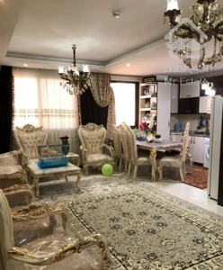 ۷۵متر ۲خواب فول امکانات قلب طرشت