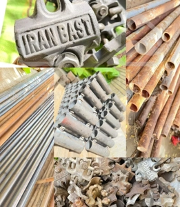 خریدوفروش لوله بست قفل اتصال داربست فلزی ابوالفضل