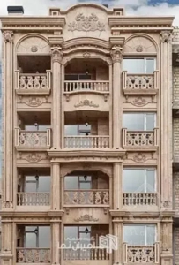 اپارتمان دو خواب فوق لوکس سالن برزگ