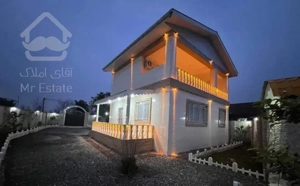 ویلادوبلکس ۴۰۰متری خوش ساخت ۱۵ دقیقه ای زیباکنار