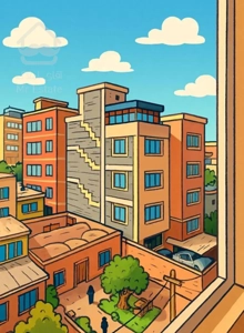 90متر2خواب -آپارتمان فول -جهاد کد10341