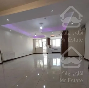 ۹۵متر ۲خوابه فول امکانات سالن پرده خور