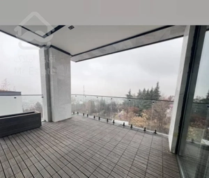 ۲۷۰ متر نیاوران مدرن ویو ابدی تراس چیدمان