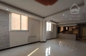 ۹۵ متر دو خوابه سالن پرده خور