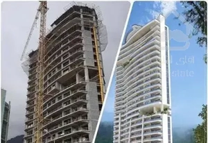واحد ۱۹۵ متری و ۱۷۰ متری در برج فاخر رویارزیدنس