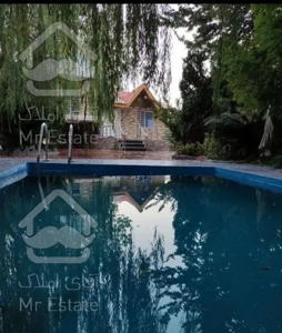رهن ویلای استخردار 500 متر مبله شهرکی مشجر
