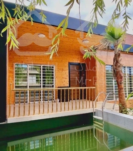 ویلاهمکف مبله ۱۷۰متری استخردار/۲خواب