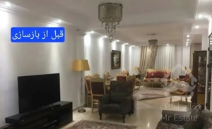 ۱۳۲ متر  سه خوابه تک واحدی امیر اباد