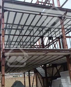 اجرا کننده سقف فلزی و شناژ کف و تیرچه های بتونی