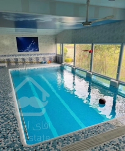 ۱۰۰۰ متر باغ ویلا با ۴۵۰ متر بنا استخردار ویو دریا