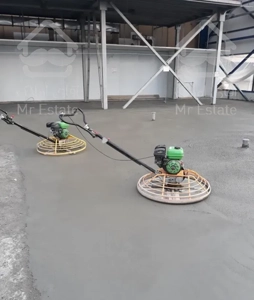 بتن ریزی ماله پروانه ای کف
