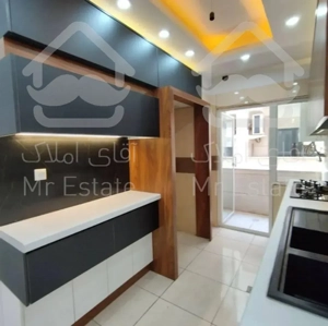 ۱۰۰متر دوخوابه نما سنگ تراورتن با ویو ابدی