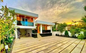 ویلا باغچه 240متری(سنددار+معاوضه با خودرو)