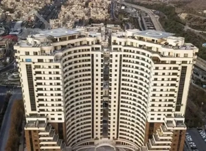 ۱۶۸ متر/ ۳ خواب/ برج دو قلو المپیک