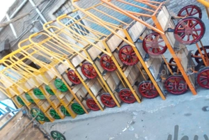 چرخ دستی حمل بار گاری چهارچرخ