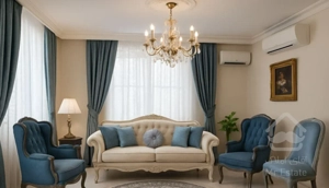 ۸۲ متر*  ۲ خواب * نورعالی