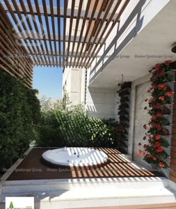 درکه ۲۰۰متر با ۱۰۰متر تراس گاردن یک واحد ممتاز