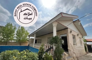 باغ ویلا با سند تک برگ همراه با کنتور برق شهری