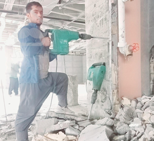 خدمات پیکوردریل تخریب سنگ فرز باحمل نخاله شیراز
