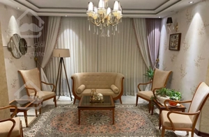 97متر /سالن پرده خور/با امکانات/جنت اباد