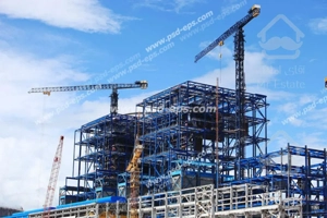 برج دوقلوی ویژن در قطب گردشگری تهران دریاچه چیتگر