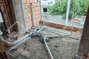 اجرای تاسیسات لوله کشی آب ساختمان واستخر(لوله کش)